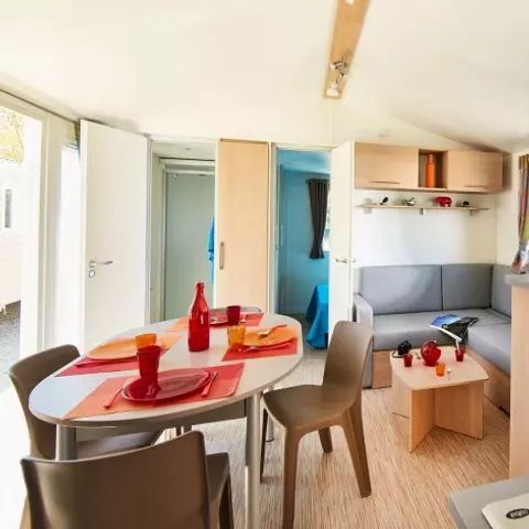 Stacaravan 6 personen - Cottage 4 Kamers 6 Personen Airconditioning + TV