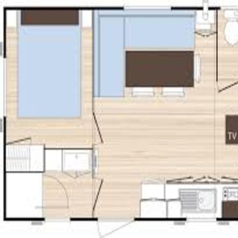 Mobilhome 5 personnes - TYPE 6 (4MO)