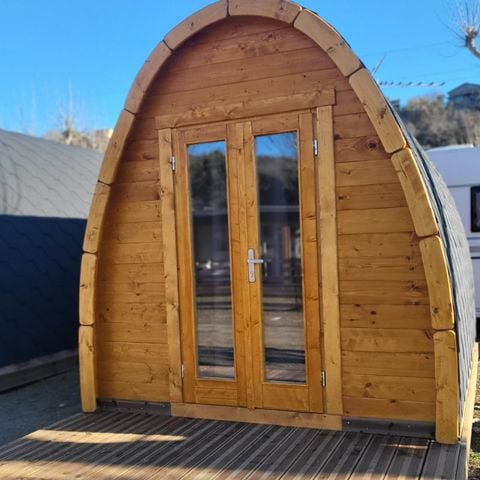 CANVAS AND WOOD TENT 2 people - POD