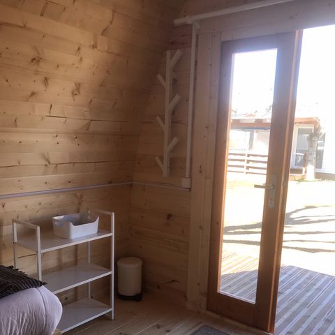 TENTE TOILE ET BOIS 2 personnes - POD