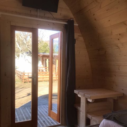 TENDA IN TELA E LEGNO 2 persone - POD