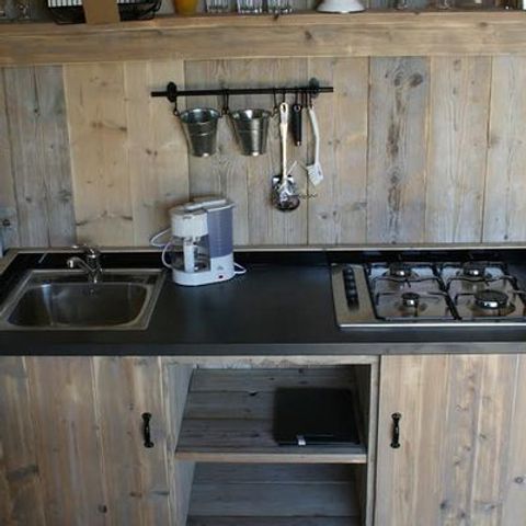 TENTE TOILE ET BOIS 5 personnes - Safari