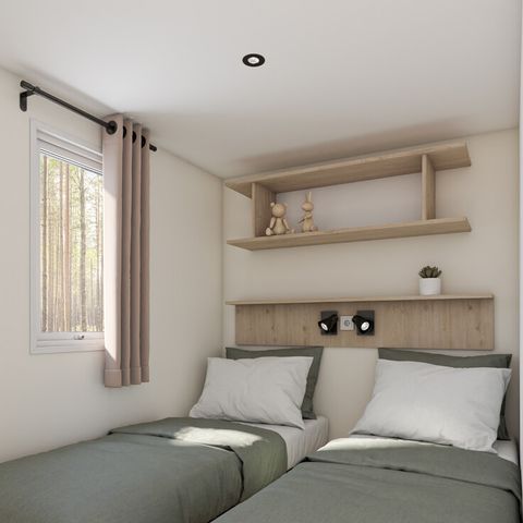 Stacaravan 4 personen - Nest 29