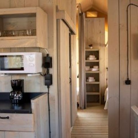 Tent van canvas en hout 6 personen - SAFARI LUXE