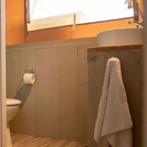 Wohnzelt auz holz 6 personen - SAFARI LUXUS
