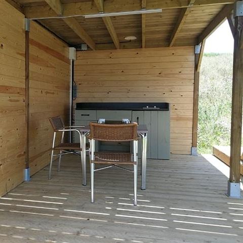 Tent van canvas en hout 2 personen - SAFARI LUXURY Zonder sanitair