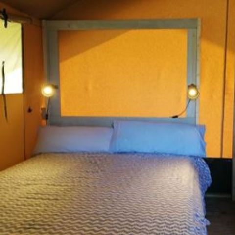 Wohnzelt auz holz 4 personen - SAFARI LUXUS Ohne Sanitäranlagen