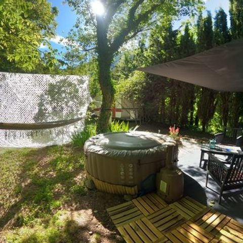 Caravan 3 personen - 2/3 personen en jacuzzi - OcéaniK