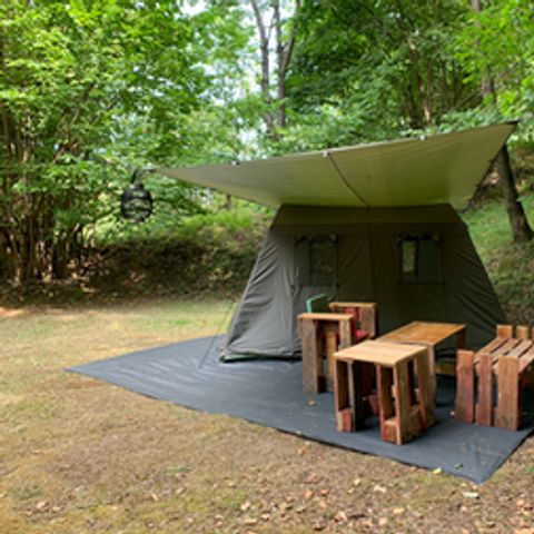 Tent 4 personen - Basi'k