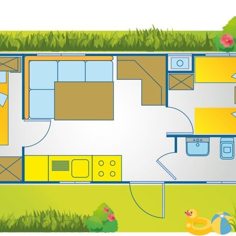 MOBILE HOME 5 people - Happy Easy