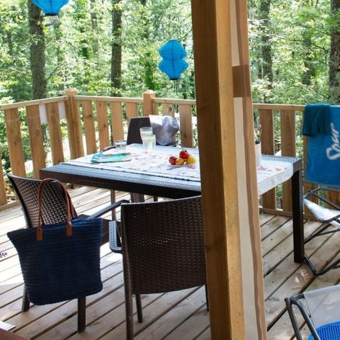 TENDA IN TELA E LEGNO 5 persone - Lodgetent Deluxe