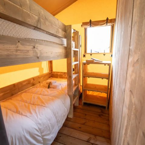 Canvas and wooden tent 4 persons - Safari Tenten