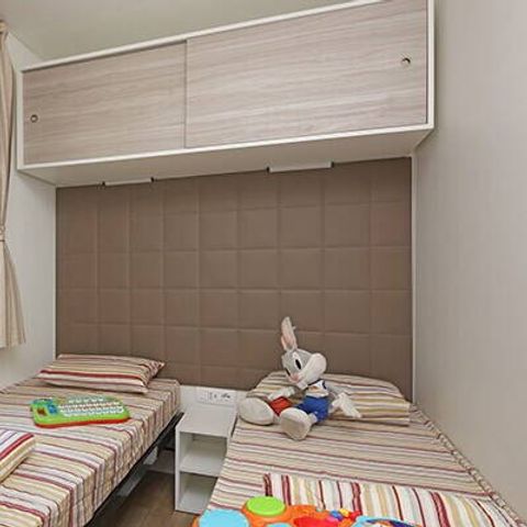 Mobile home 4 persons - Mobile-home | Comfort | 2 Bedrooms | 4 Pers. | Raised terrace | Air-con.
