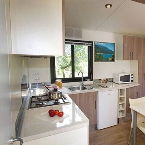 Mobilheim 4 Personen - Mobilheim | Comfort | 2 Zi. | 4 Pers. | Erhöhte Terrasse | Klim.