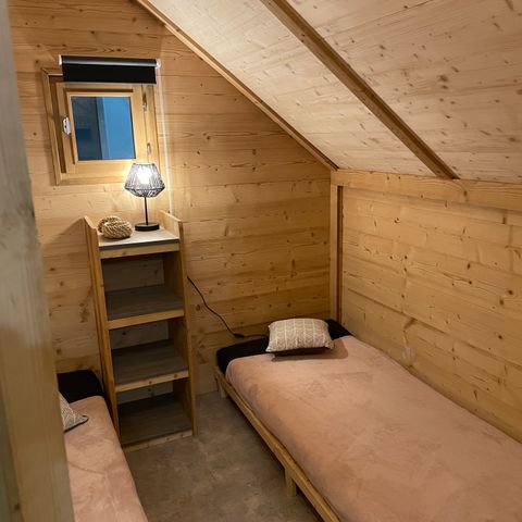 Canvas and wooden tent 5 persons - Safari Lodge All Season