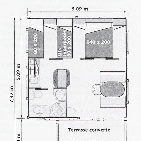 CHALET 5 personnes - Chalet 5 personnes