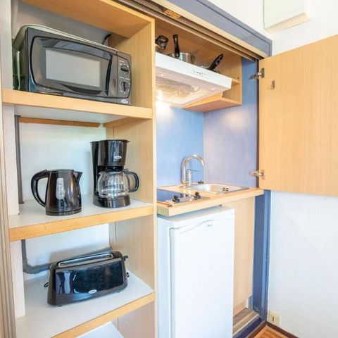 Studio 2 personen - uitzicht op zee