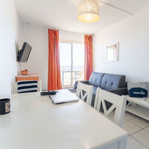 Apartement 4 Personen - 2 ZIMMER - BLICK AUF DAS DORF