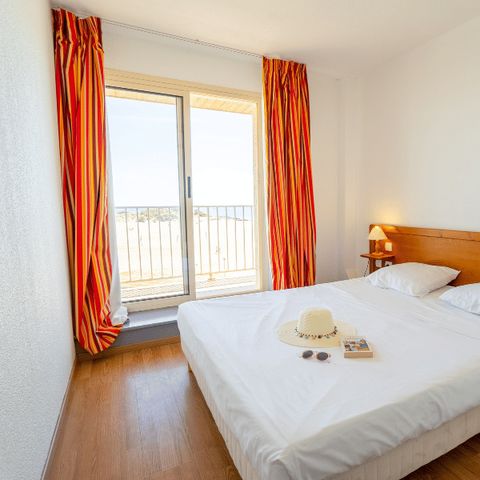 Apartement 4 Personen - 2 ZIMMER - MEERBLICK