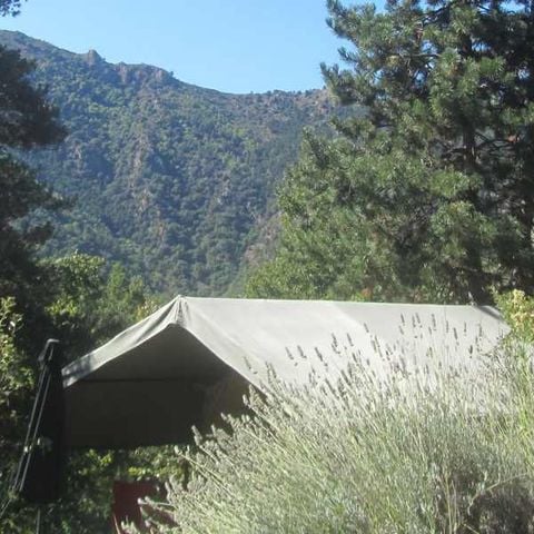 UNUSUAL ACCOMMODATION 4 people - Tent Lodge Indiana Arago/izards (without sanitary facilities)