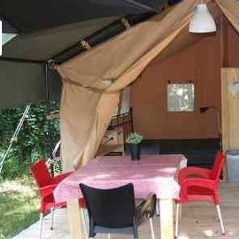 ALOJAMIENTO INUSUAL 4 personas - Tent Lodge Indiana Arago/izards (sin instalaciones sanitarias)