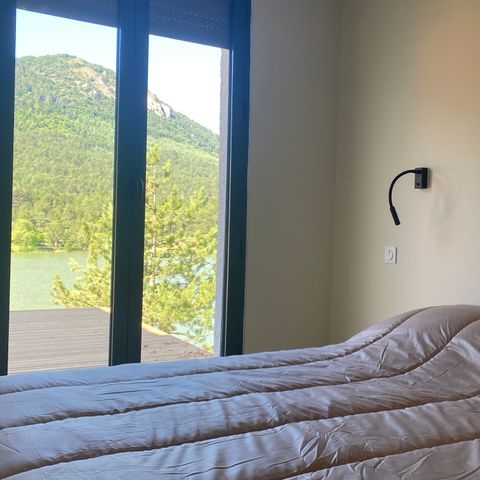 VILLA 2 persone - Villa Comfort da 58 m² - 1 camera da letto + terrazza con vista sul lago + TV - 2 persone