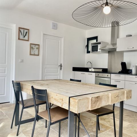 VILLA 6 personnes - Villa 116m² Premium - 3 chambres + Terrasse Vue Lac + TV + 2SDB + SPA + LV 6 pers