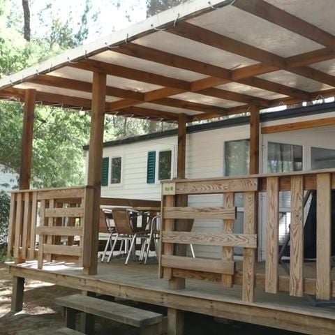 MOBILHOME 4 personas - CONFORT EN CASA DE CAMPO