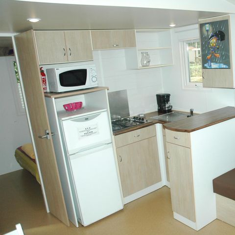 MOBILHOME 4 personas - CONFORT EN CASA DE CAMPO