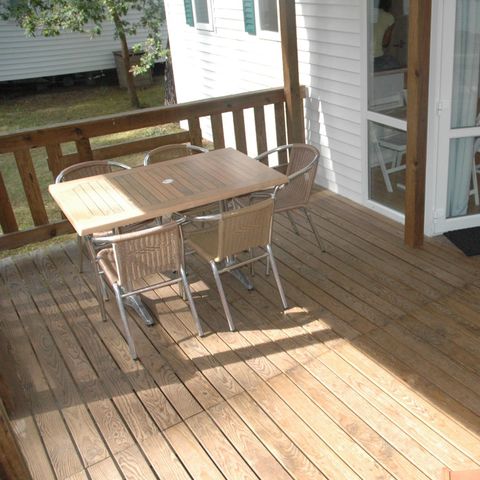 MOBILHOME 4 personas - CONFORT EN CASA DE CAMPO