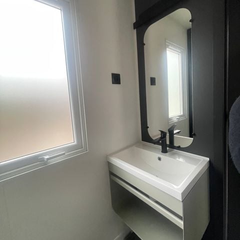 Stacaravan 6 personen - Stacaravan Confort Calvi 3 slaapkamers.