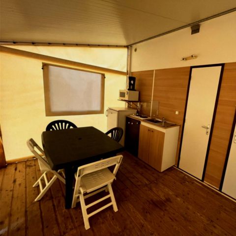 Glamping tent 4 persons - Tithome without shower