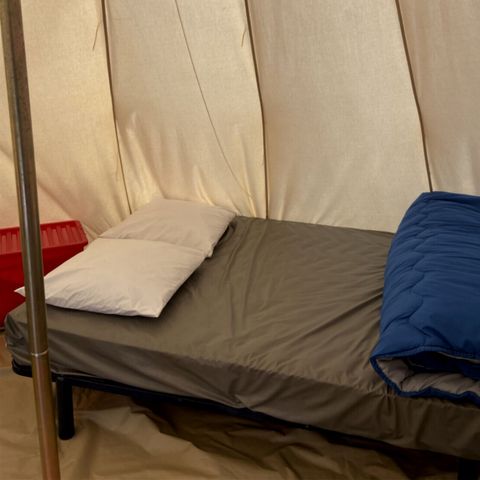 Canvas and wooden tent 4 persons - Indiana tepee