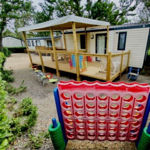 Mobilhome 5 personnes - MH Confort - PIKI - 2 chambres - 4p + - 1 bébé
