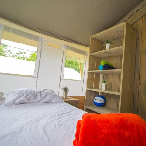 Tente en toile et en bois 5 personnes - Luxury safari tent