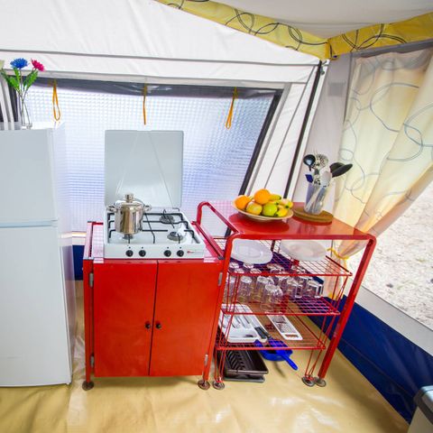 BUNGALOW DE LONA 6 personas - Bungalow de lona 6 personas