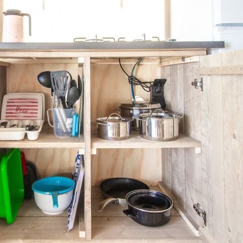 TIENDA DE LONA Y MADERA 4 personas - Zelena Laguna - Tienda Safari Confort