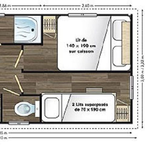 SISTEMAZION ATIPICHE 4 persone - CONFORT+