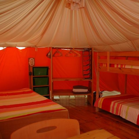 Accommodatie 5 personen - Tipi