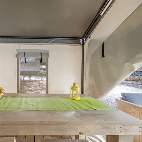 TENDA IN TELA E LEGNO 5 persone - Porto Sole - Tenda Safari Comfort