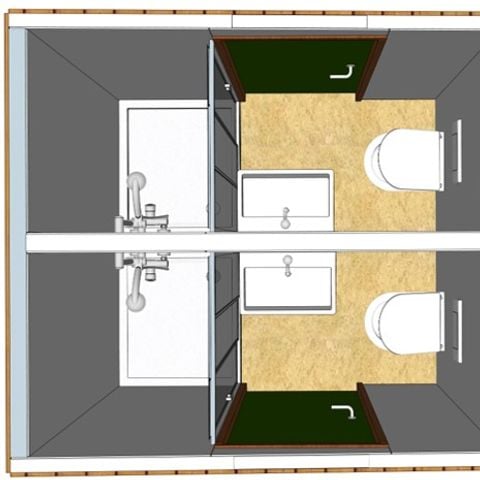 STAANPLAATS - Comfortplaats Basis comfort