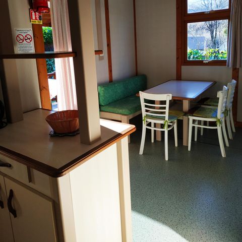Chalet 5 Personen - 5 24m² + überdachte Terrasse 10m² 2 Schlafzimmer