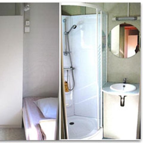 CHALET 5 persone - 5 24m² + terrazza coperta 10m² 2 camere da letto