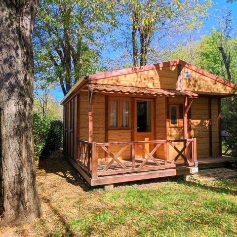 Chalet 5 personen - 5 24m² + überdachte Terrasse 10m² 2 Schlafzimmer