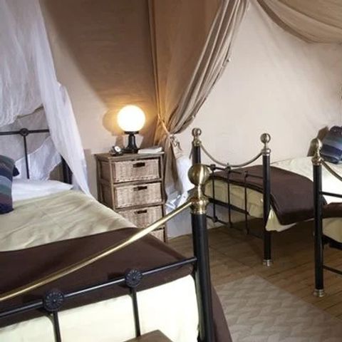 TENT 5 people - Safari Tent | Safari Tent | 2 Bedrooms | 4/5 People | Single Terrace