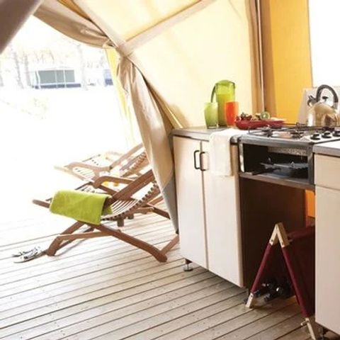 TENT 5 people - Safari Tent | Safari Tent | 2 Bedrooms | 4/5 People | Single Terrace