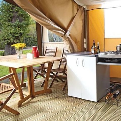 TENT 5 people - Safari Tent | Safari Tent | 2 Bedrooms | 4/5 People | Single Terrace