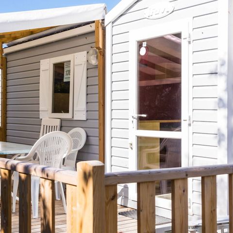 MOBILHOME 8 personas - Classic | 3 Dormitorios | 6/8 Pers. | Terraza elevada