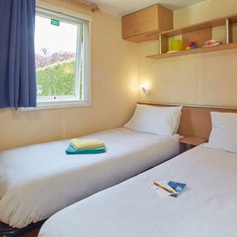 Mobilheim 8 Personen - Classic | 3 Schlafz. | 6/8 Pers. | Erhöhte Terrasse