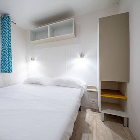 Mobilheim 6 Personen - Comfort | 3 Schlafz. | 6 Pers. | Lounge Terrasse | 1 Bad